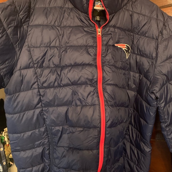 Patriots Puffer Coat. Men XL - Picture 2 of 5